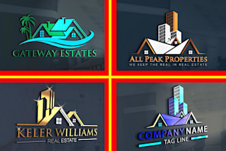design a real estate, construction and realtor business logo