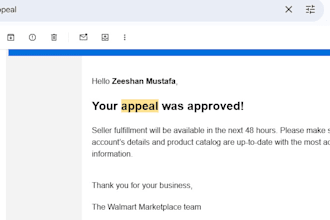 reinstate your walmart suspended account