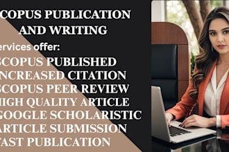 write and publish articles in scopus, sci, isi, wos indexed journals