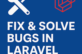 fix and solve bugs in your laravel application