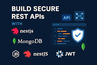 create and manage scalable rest apis using nodejs and nestjs