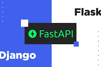 build full stack web applications with python django fastapi flask