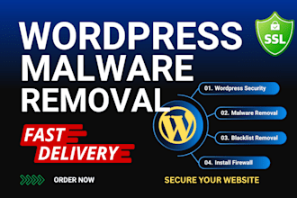 fix wordpress hacked site, remove malware and secure it from attacks