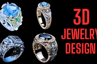 jewelry logo, necklace design, 3d pendant, ring design rhino 3d jewelry sculpt