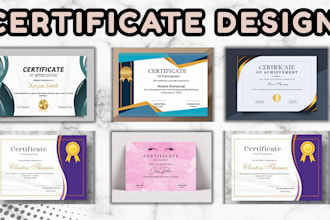 do canva certificate design certificate template custom certificate voucher gift