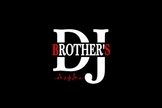 design creative and unique, sound dj, music, nightlife and minimal logo