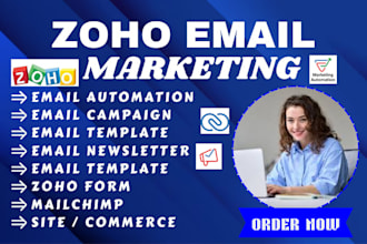 zoho email marketing automation zoho email campaign zoho newsletter template