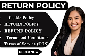 do return policy terms and conditions refund policy cookie terms of service