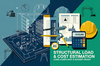 do structural load calculation engineering, cost estimation