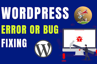 fix wordpress issues errors and do website customization and malware removal