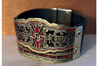 do premium cigar logo, band, label and box design