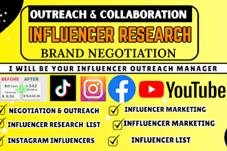 be influencer outreach manager kol instagram collaboration marketing campaign