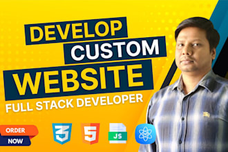 create ai software development, full stack website backend, front end developer