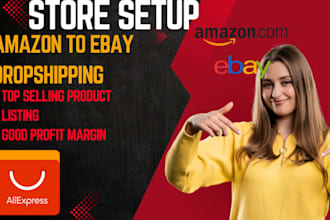 do amazon, ali express,walmart to ebay dropshipping