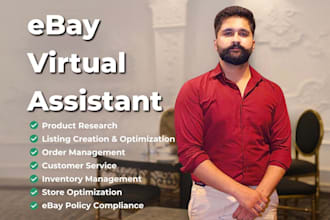 manage your ebay account as a VA, dropshipper, and lister