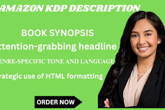 write your amazon KDP description to boost book sales