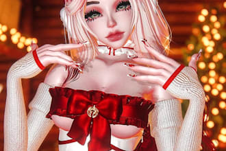 rig or custom 3d vrchat avatar vrc character vr avatar nsfw humanoid vtuber vrm