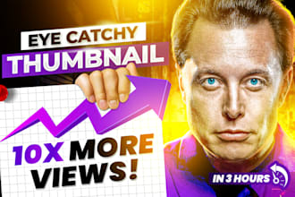 do documentary thumbnail design, attractive clickable thumbnail