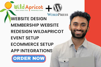 fix or setup wildapricot membership website redesign wildapricot website design