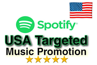 do spotify music promotion boost 700k USA targeted spotify podcast listeners