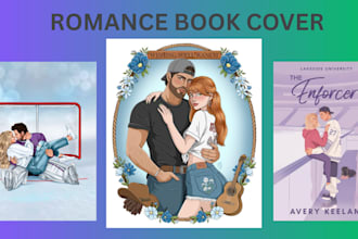 design fantasy book cover, ebook cover, romance book cover and amazon kdp