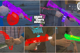 do wireframe weapons pack for fivem gta 5