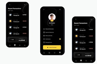 develop neobank app fintech app money transfer app wallet app bank app