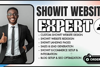 showit design customize showit website blog showit template mobile optimization
