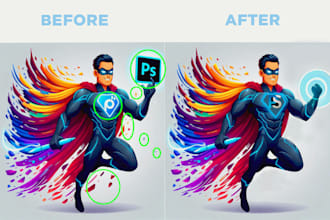 create, ai powered image editing , enhancements and color correction
