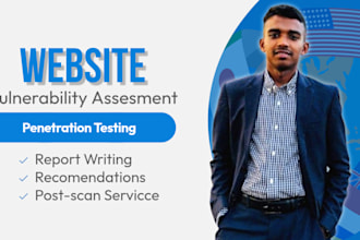 secure your website with penetration testing and in depth vulnerability analysis