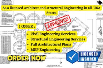 licensed architect structural engineer pe stamp in alabama arizon