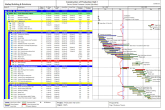 prepare schedules on primavera p6 and ms project