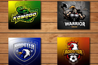 make mascot, twitch, youtube, avatar and gaming logo