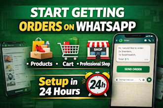 create whatsapp business product catalog and shopping setup
