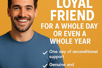 be your inconditional friend  seré tu amigo incondicional