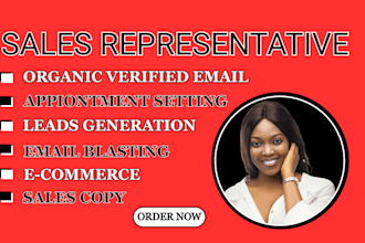 be your expert sales rep for leads, email marketing and appointment setting