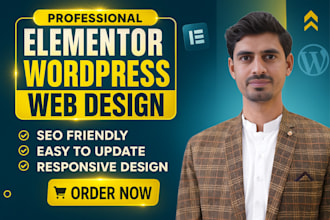design, redesign, clone or revamp wordpress website, elementor pro expert