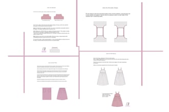 step by step illustrate fashion sewing guide beginner friendly