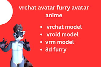 create 3d furry avater