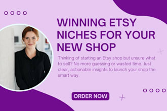 research winning etsy niches for your new shop