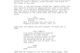 write your movie script, be your screenwriter