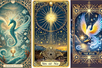design tarot card design, tcg, playing card, board game, card boxes, cards tarot
