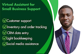 be your dedicated virtual assistant for small business support