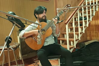 grabare guitarras  y compondré música de películas
