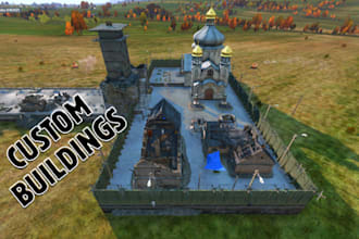 create custom building, bases, traders, factions for your dayz server