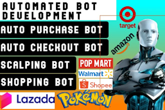 build auto purchase bot auto buying bot pokemon bot target bot pop now amazon