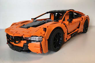 do custom lego moc model, 3d lego design, afol lego set, manual instruction