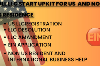 do UK ltd US llc formation and set up llc ein wyoming  llc dissolves llc