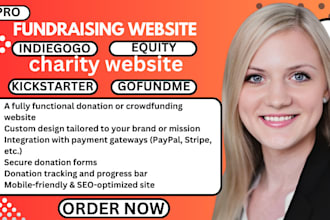 build a professional charity, donation, or nonprofit crowdfunding website
