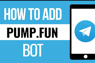 develop pump fun bot, bot for pump fun, launch meme tokens on solana